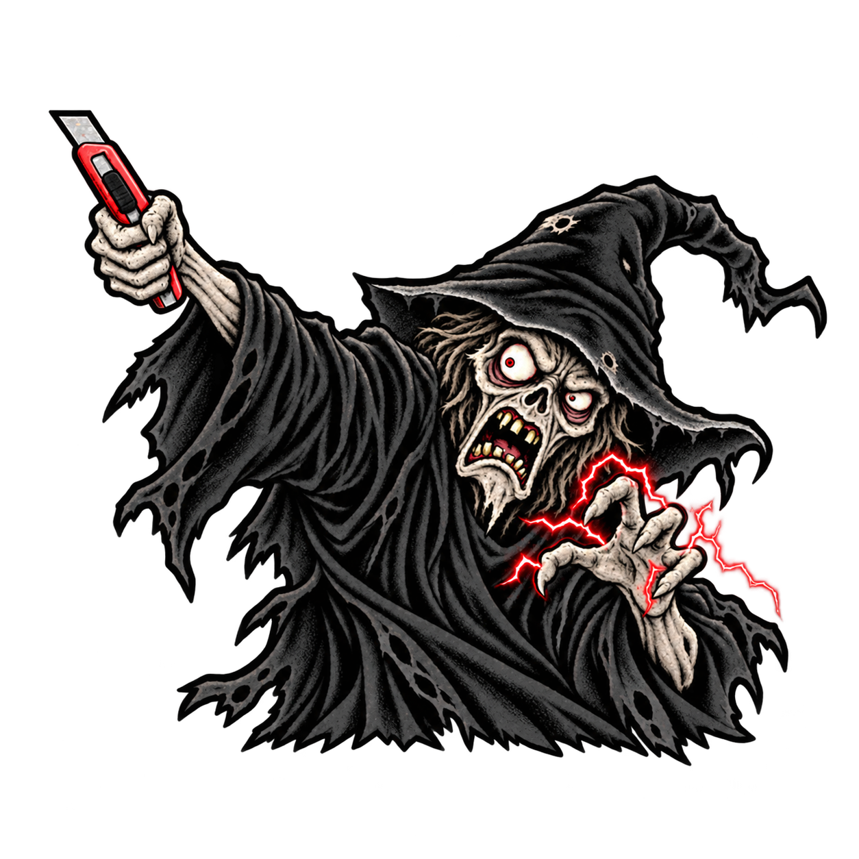 Tweak Gaming Crew undead box-cutter mage